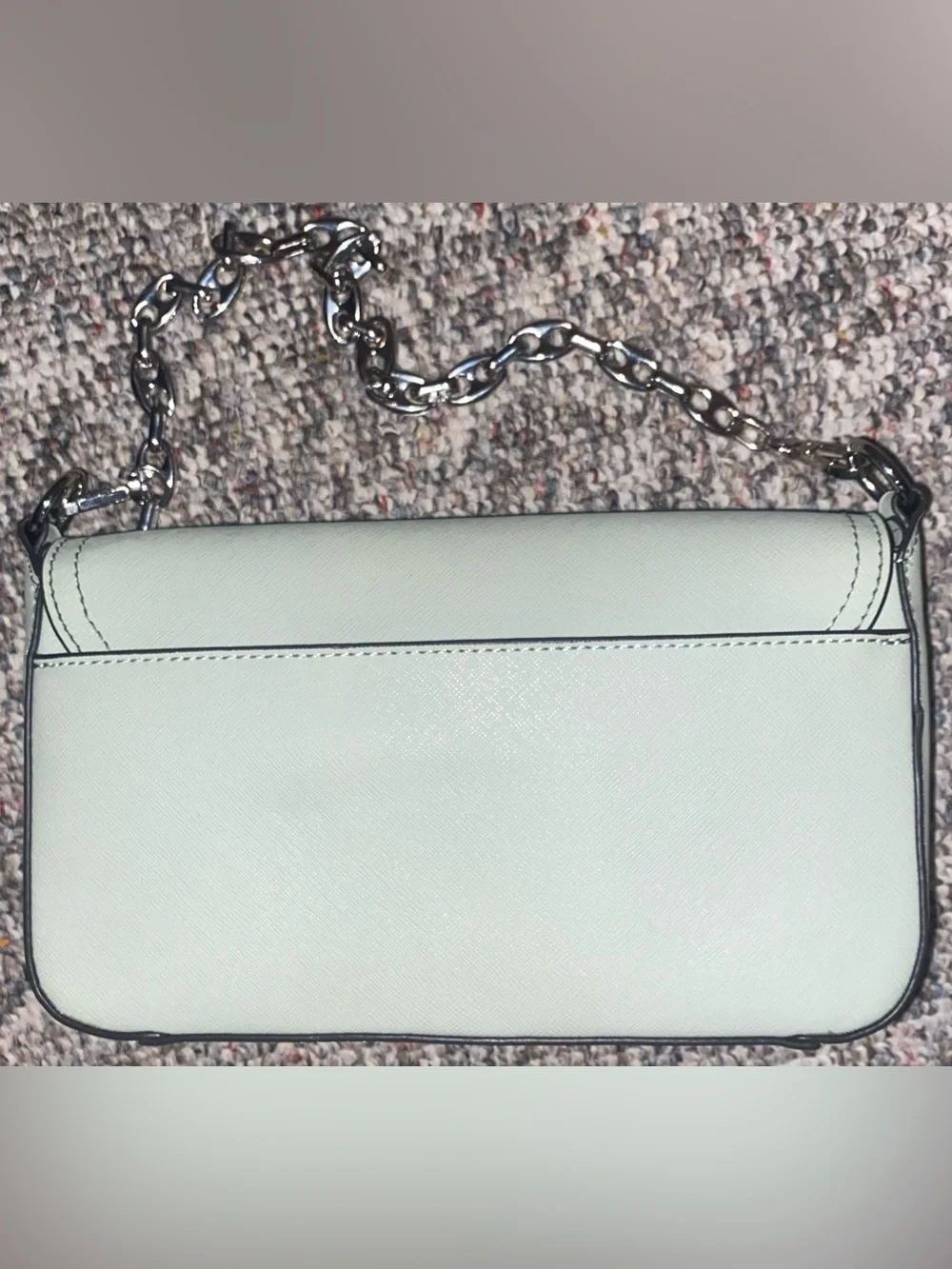Nine West Light Mint Bag with Chain